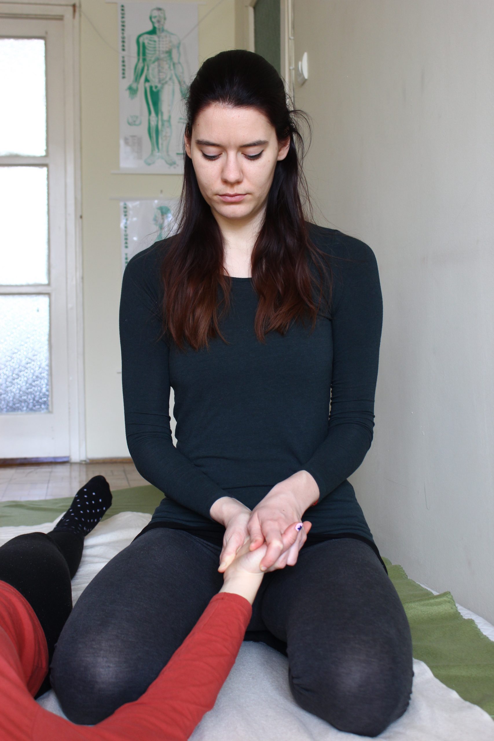 Shiatsu kéz kezelés